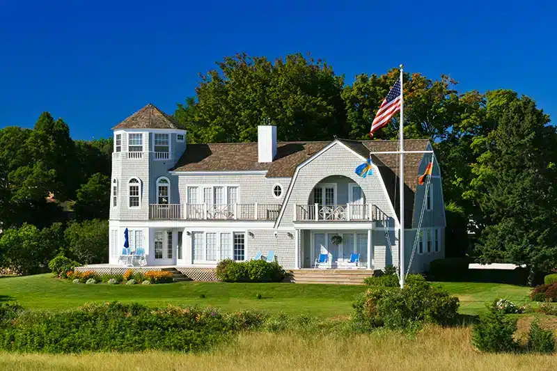 Residential home on Cape Cod, MA.